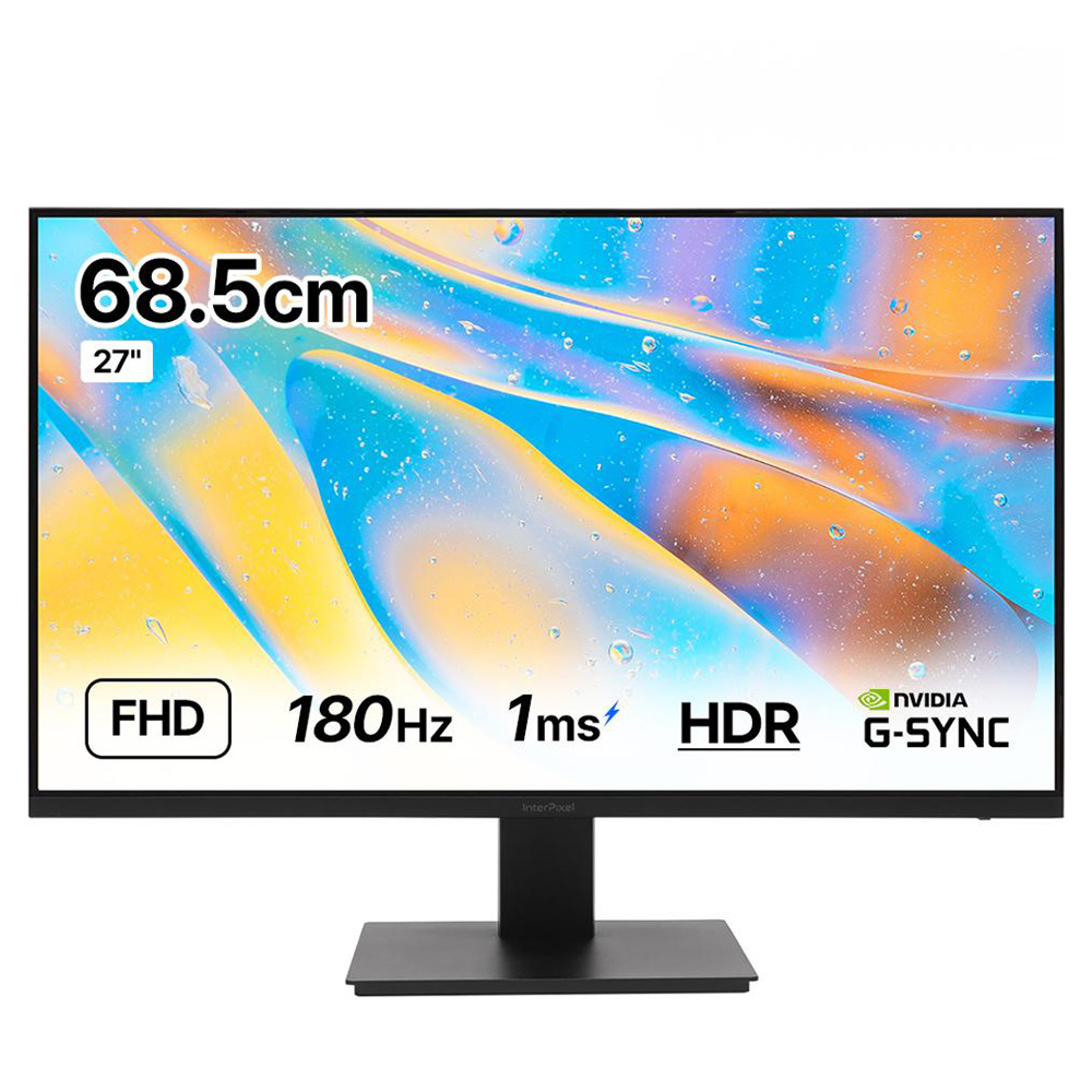 인터픽셀 FHD 180Hz 게이밍 모니터, 68.5cm, IP2744(일반) 169,000원