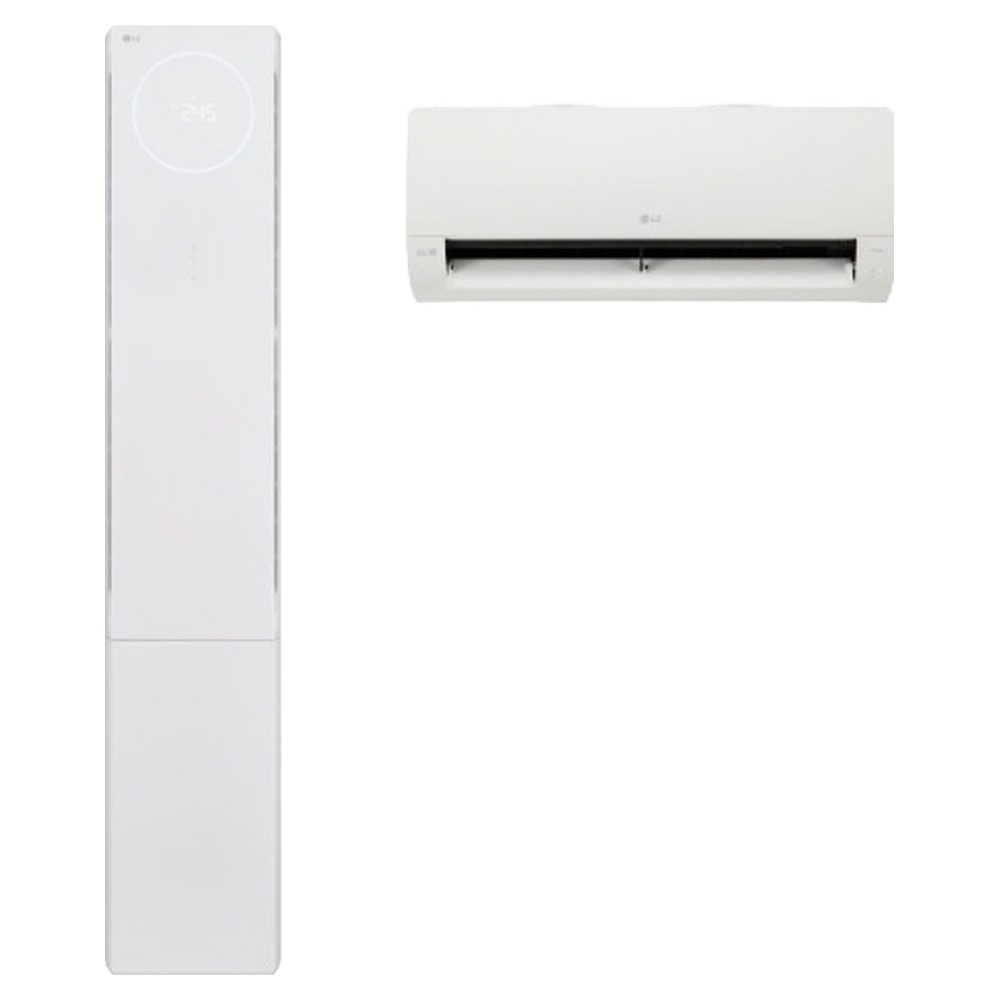 LG전자 인버터 56.9㎡(17.2평) + 18.7㎡(5.7평) 휘센 오브제컬렉션 뷰2 2 in 1 2시리즈 멀티형 에어컨 방문설치 2,280,000원