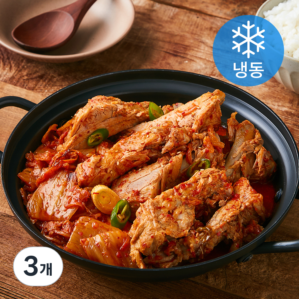 [로켓프레시] 복선당 등갈비 김치찜 밀키트 (냉동), 570g, 3개 42,460원