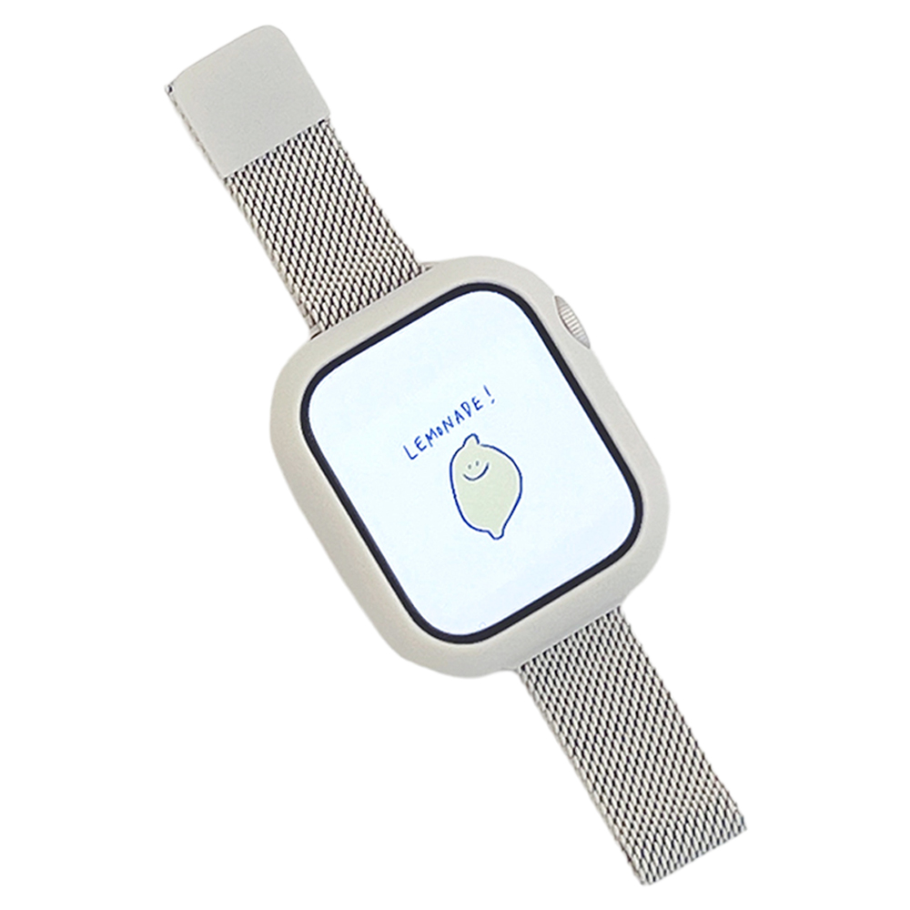 우먼스9999 하드 프레임 케이스, 앤틱화이트, 1개 9,900원