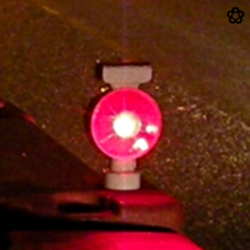 쏠라 델리네이터 델리네이트 태양광 쏠라 LED 경고등 도로 교통 적색 40,150원