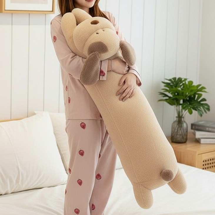 Fowod 당일발송 대형 동물 바디필로우 고양이 강아지 토끼 롱쿠션 생일선물 24,800원