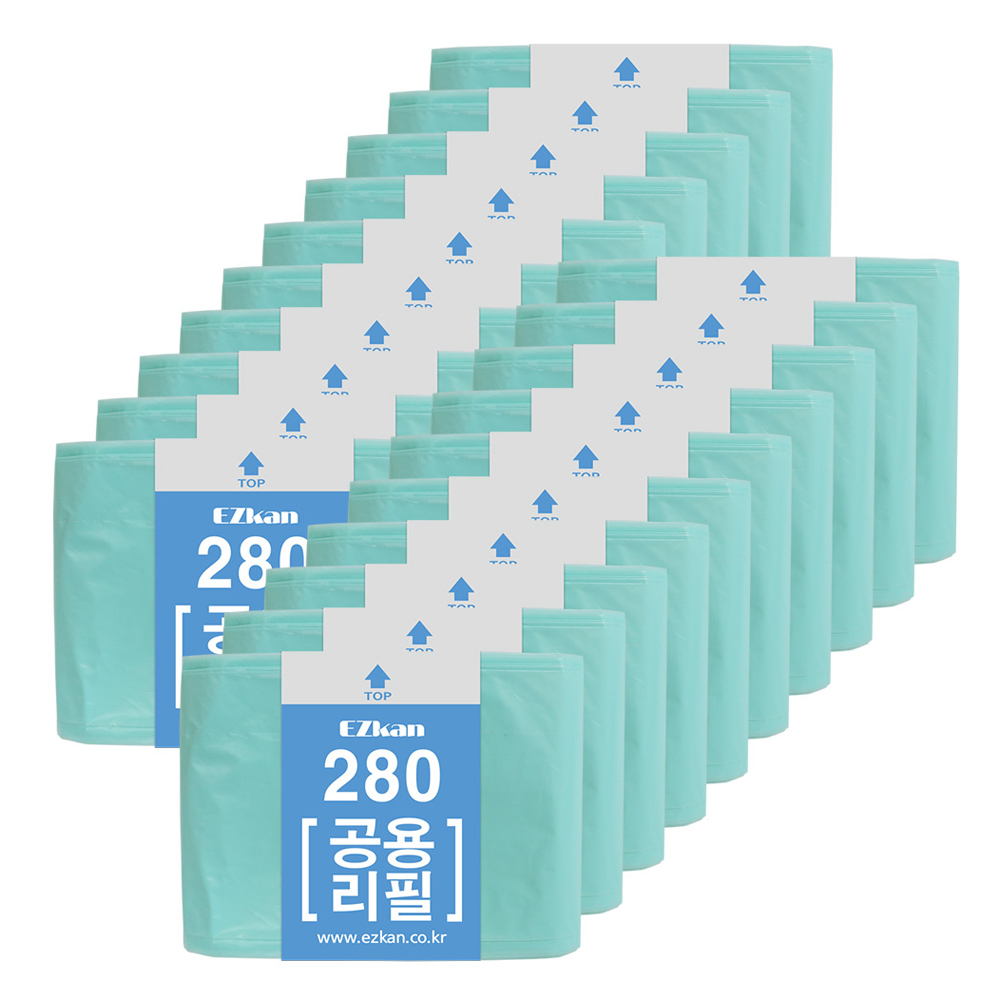 이지캔 매직 공용 리필 280 기저귀쓰레기봉투, 20개 29,740원