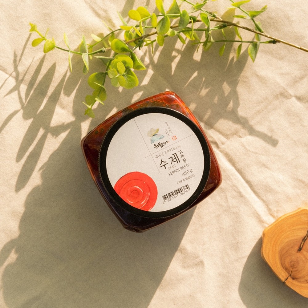 농부플러스 국산 고추장 수제 재래식 전통 장류 450g, 1개, 450g 11,900원