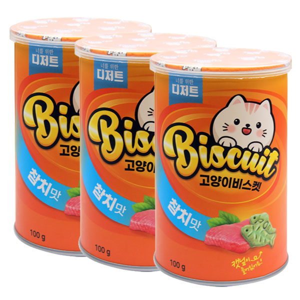 너를위한디저트 고양이 비스켓, 참치맛, 100g, 3개 8,750원