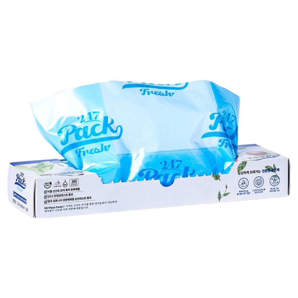 247팩 프레쉬 프리미엄 대용량 봉투형, 대(L), 5개입, 1개 7,400원