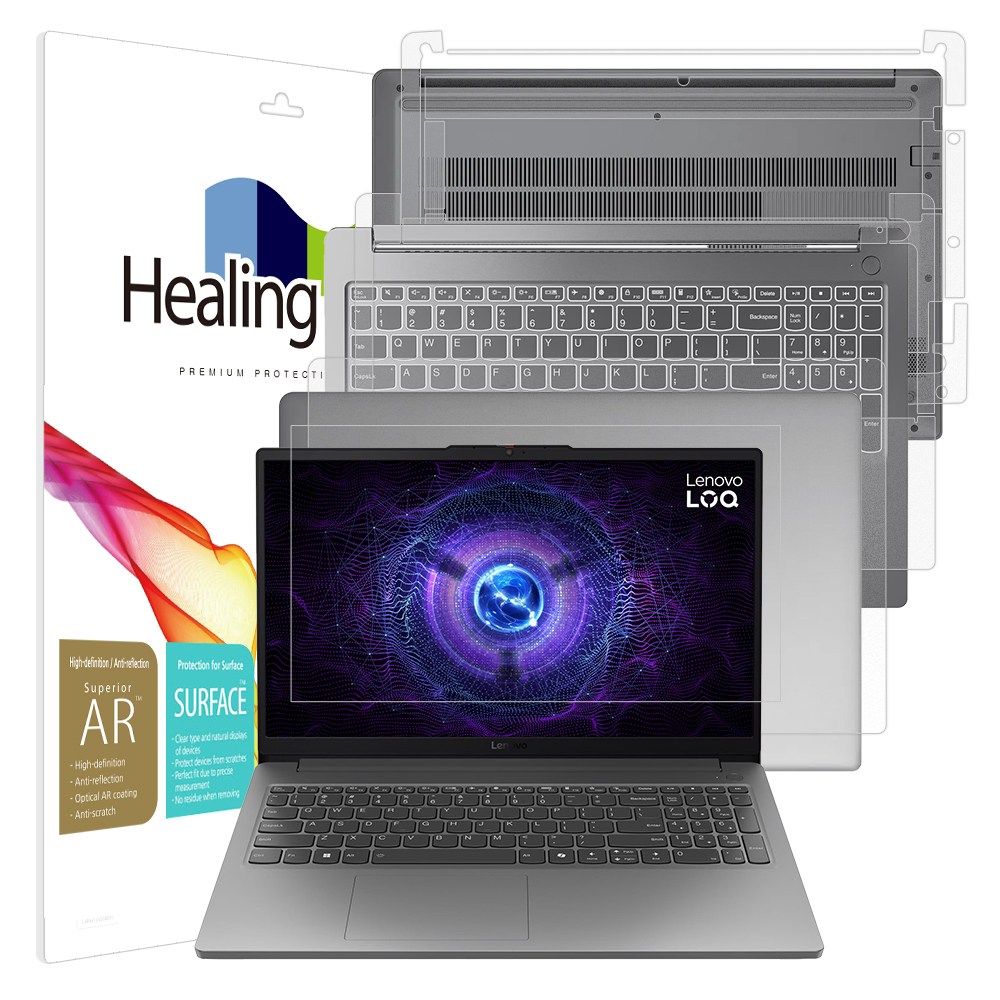 힐링쉴드 레노버 LOQ 15IAX9E AR 고화질 액정보호필름1매 외부3종 67,320원