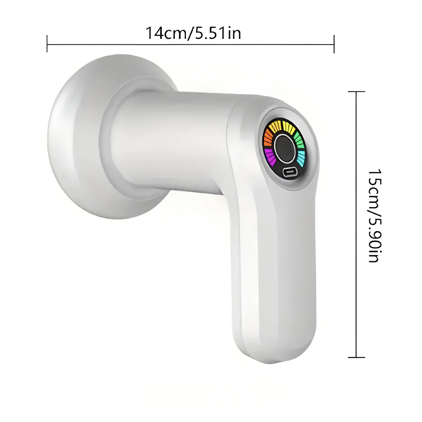 Anti Cellulite Massager 5 in 1 Portable Fascia Gun Neck Waist Shoulder Deep Percussion Fat Burner  M 24,200원