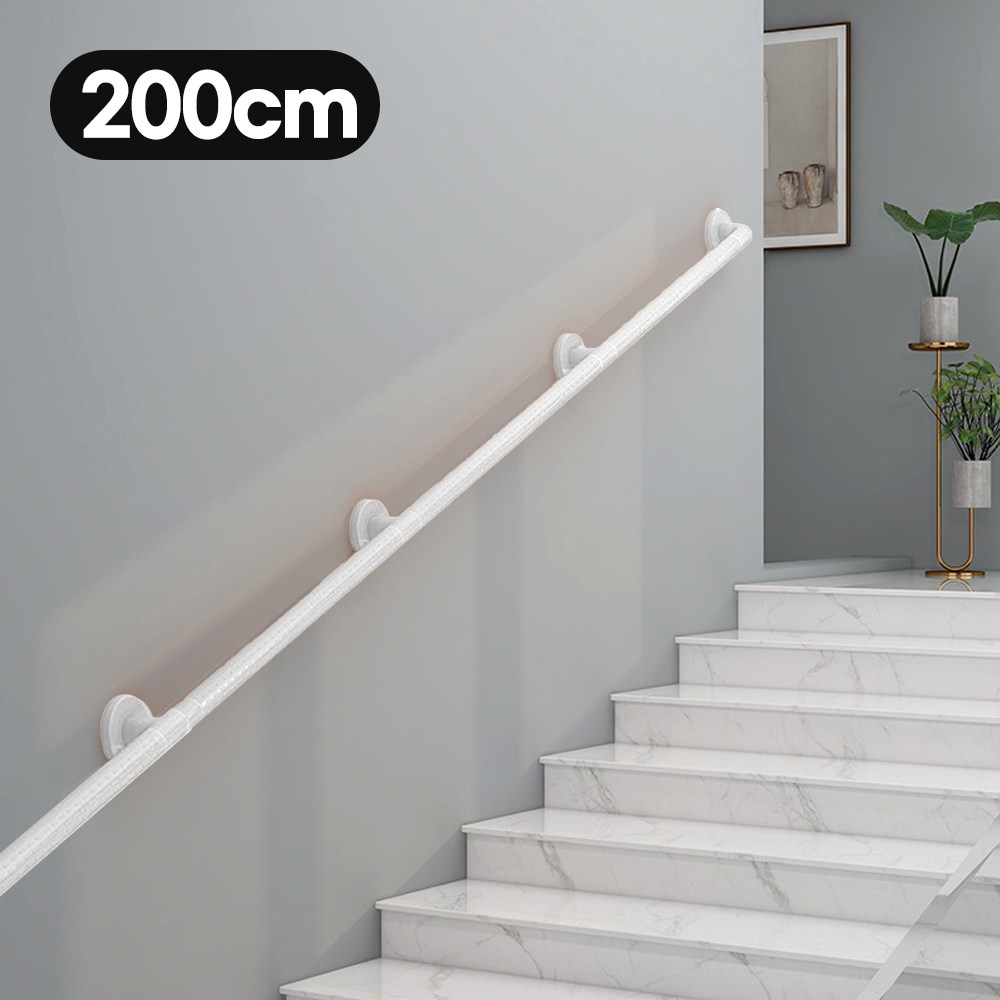 모칸도 ABS 계단 안전손잡이 1 ~ 3미터 선택 핸드레일 안전바 벽부형 난간대 43,990원