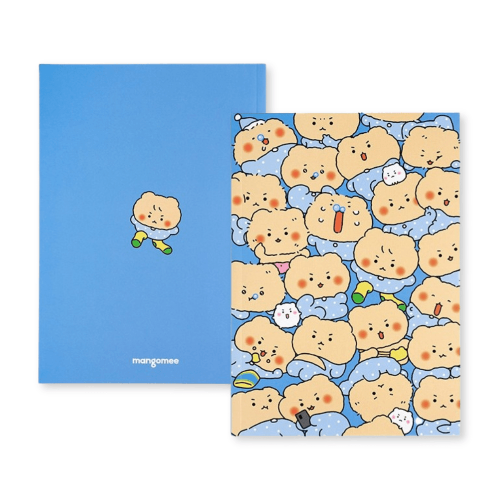 망그러진곰 굿즈 망곰이들 무선 무지 노트 A5 32매 7,690원