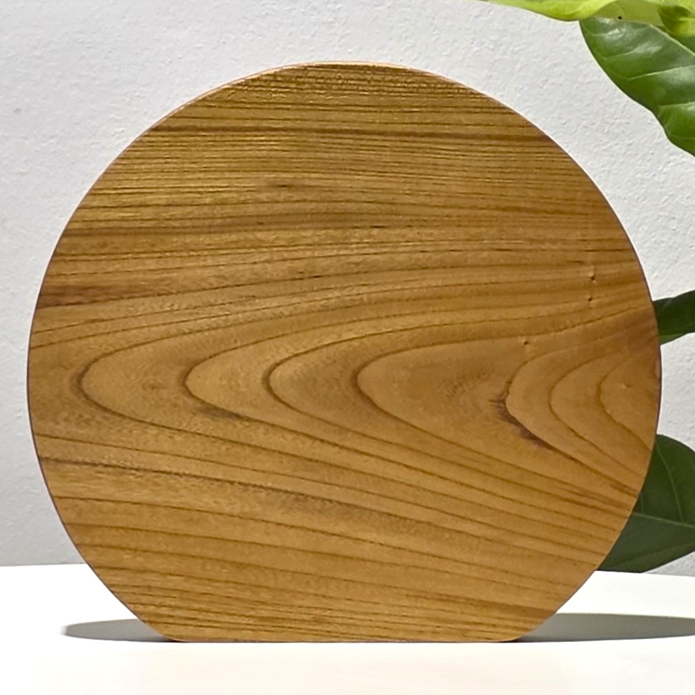 hanguru 최상급 느티나무 시그니처 통 원목 원형 도마 플레이팅 39,780원