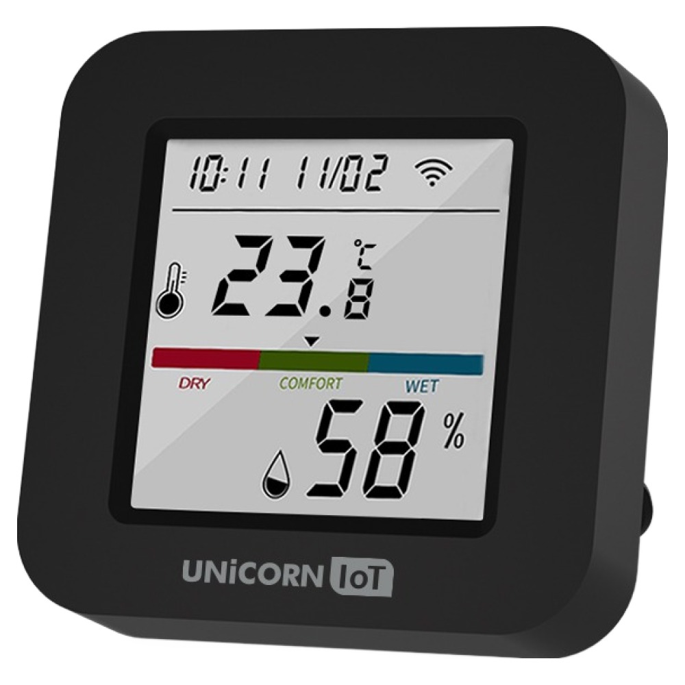 유니콘IOT 냉난방 에어컨 제어통합 WIFI방식 스마트 LCD온습도센서 만능IR리모컨, TS-HR11, 1개 27,350원