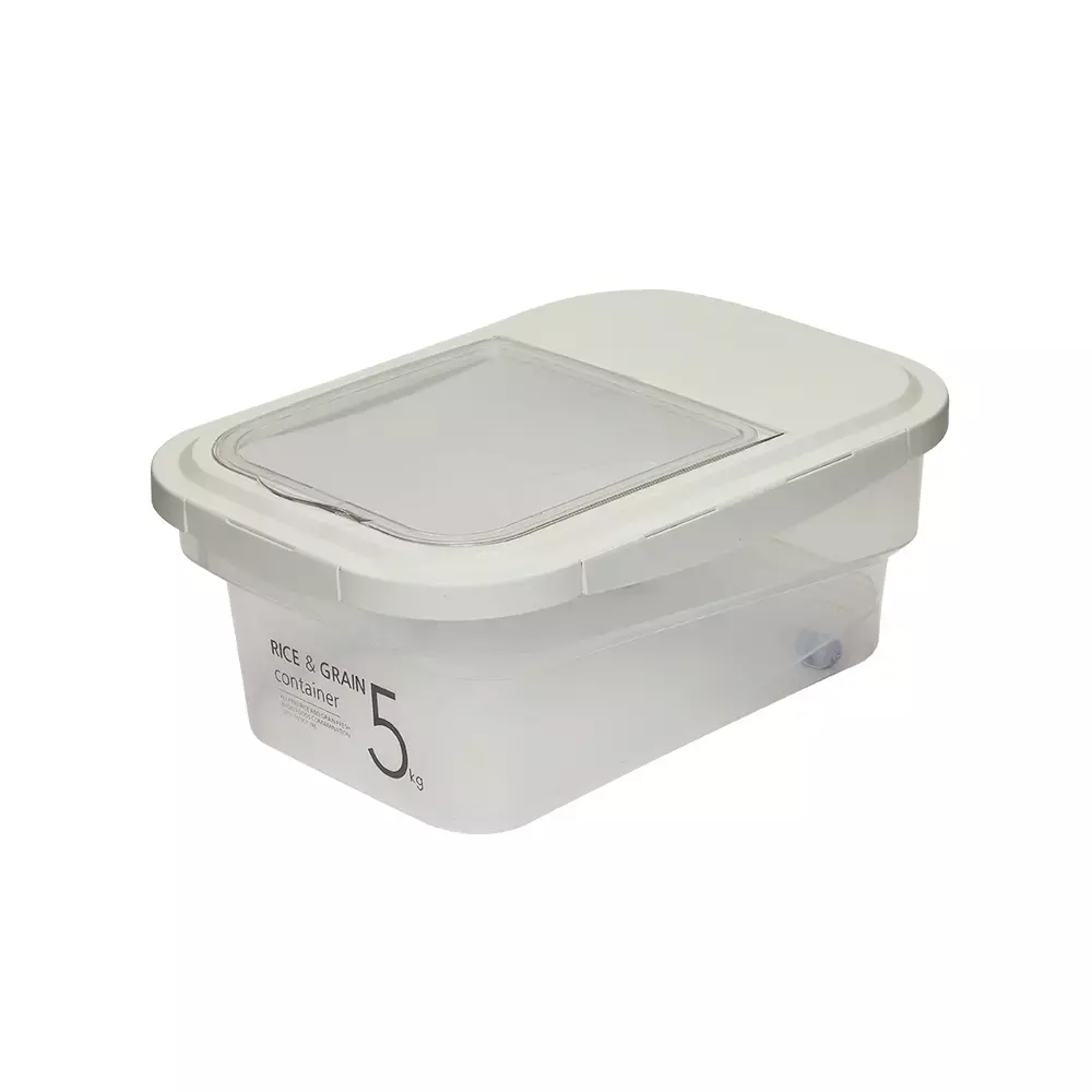 씨밀렉스 T감사제 쌀통 라이스키퍼 투명 아이보리 5Kg 대용량 (제습제+계량컵 포함) 28,240원