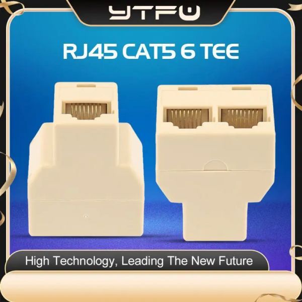 Rj45 랜 포트 어댑터 익스텐더 커넥터 어댑터, 노트북 네트워크 스플리터 이더넷 케이블 플러그용 Cat5 6 Lan 8p8c 모듈 8,300원