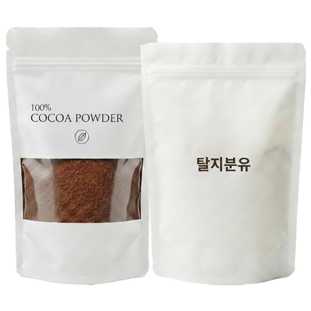 오브쿠킹 탈지분유 100g+무가당 코코아 파우더 80g, 베이킹 두쫀쿠 재료 세트, 1개, 180g 9,400원
