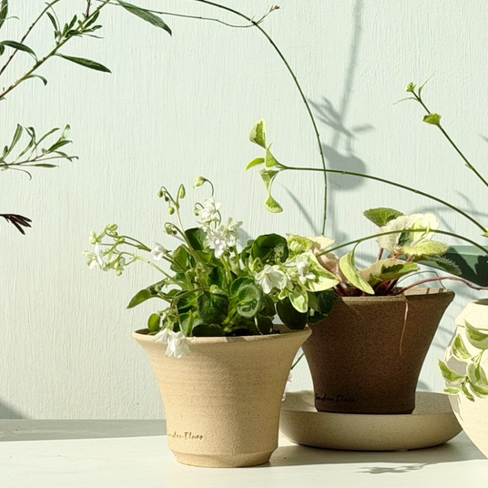 [스튜디오 희목] 국내토분 미니화분 2종 다육식물 선인장 테이블 화분 6,500원