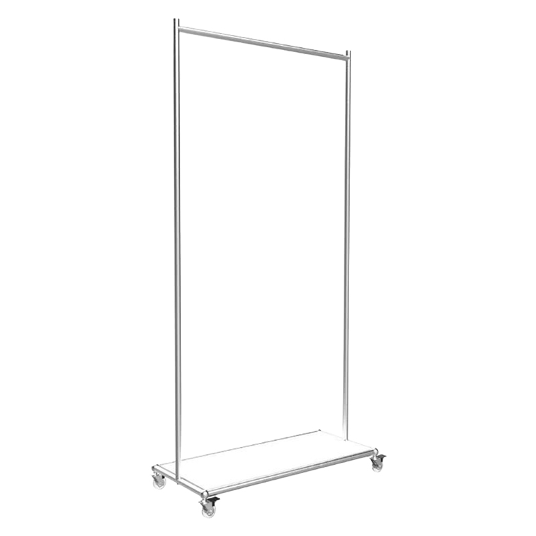 스틸 스텐 옷걸이 행거 스탠드 스텐드 선반 튼튼한 틈새 자취방 철제 선반, 제이스-화이트 대형 139,000원