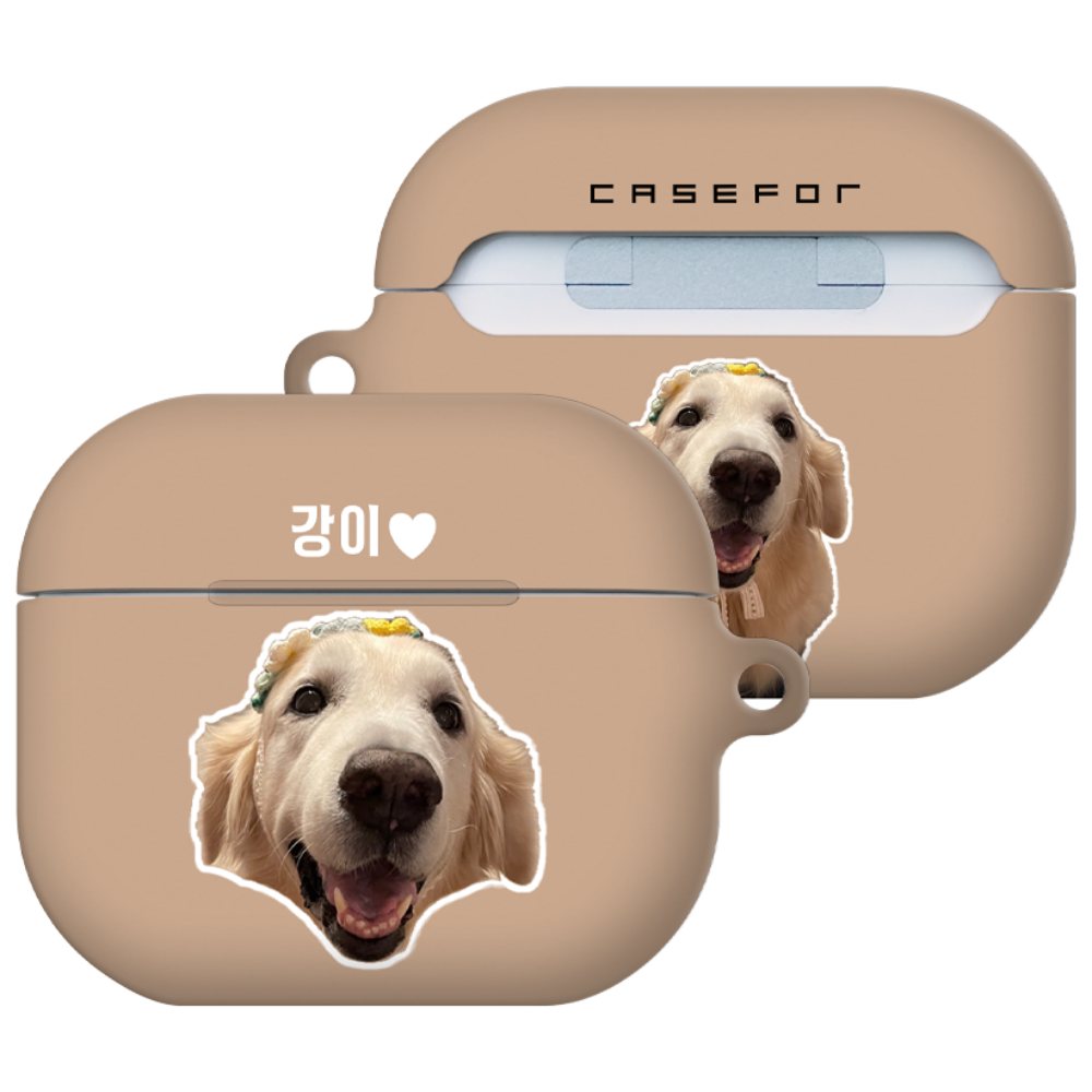 케이스포 커스텀 디자인 3D풀커버 에어팟/버즈 케이스 + 카라비너 세트, 에어팟 4세대 22,000원