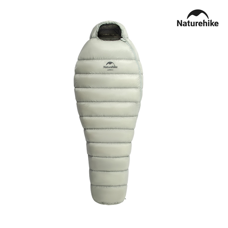 네이처하이크 UL 파이어웍스 구스 다운 침낭 M 860FP 프리미엄 경량 동계용 겨울 백패킹, 그레이 327,000원