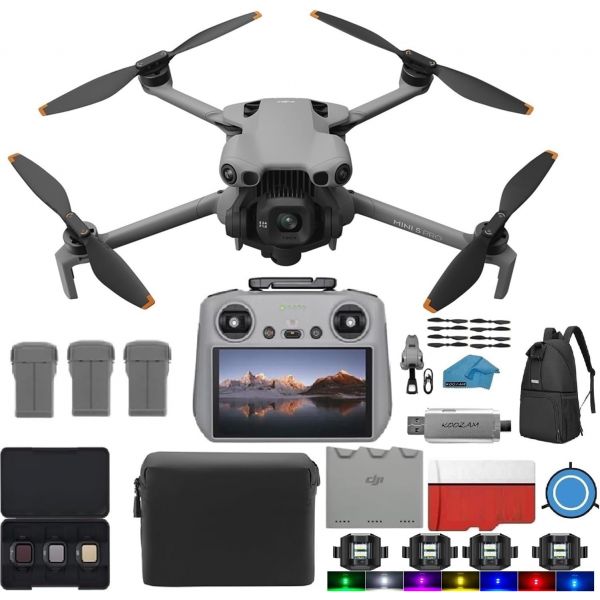 DJI 미니 5 프로 플라이 모어 콤보 플러스, RC 2 컨트롤러(화면 포함), 접이식 드론, 카메라 포함, 1인치 CMOS, 전방위 장애물 감지 초보자용 4K 액티브트랙 36 3,967,100원