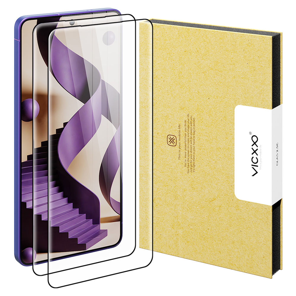 빅쏘 지문인식 고투명 9H 갤럭시 강화유리 휴대폰 액정보호필름 2매입 6,900원