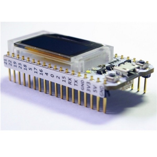 ESP32 WiFi Kit 32 개발 보드 - OLED 디스플레이 내장 - 듀얼코어 240MHz - WiFi Bluetooth 통합 - IoT 프로젝트용 28,570원