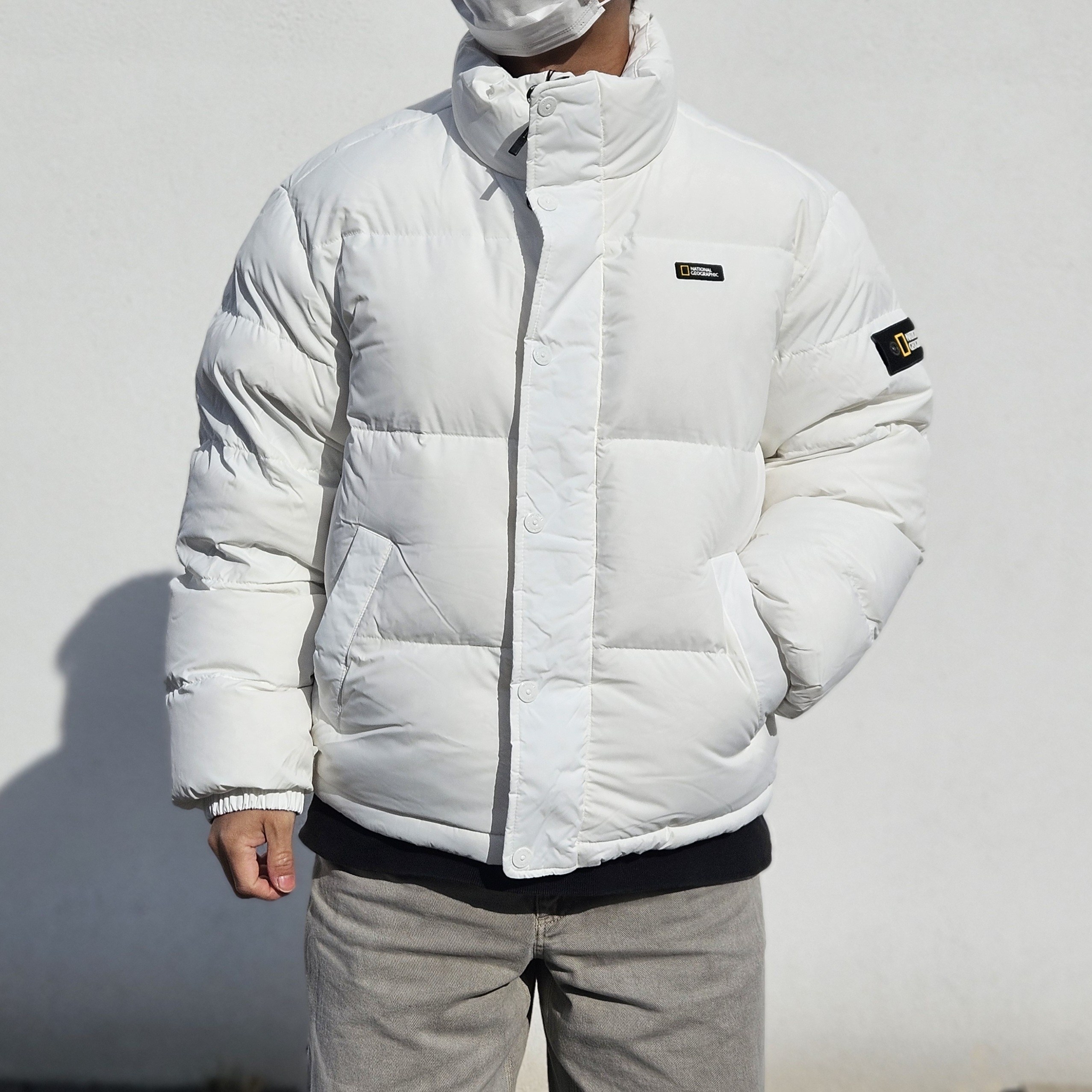 내셔널지오그래픽 패딩 남성 다운점퍼 프리미엄 덕 다운 겨울 아우터 오리털 파카 169,000원