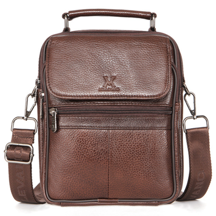 밀레바노 남성 중형 가죽가방 크로스백 MV-18106 캐주얼 데일리 숄더백 45,000원