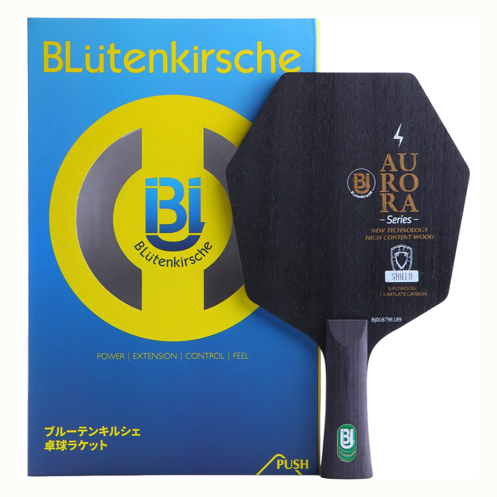 블리텐키르쉐 프로 블레이드 탁구라켓 쉐이크핸드 오로라 실드, 1개, 단일상품 84,200원