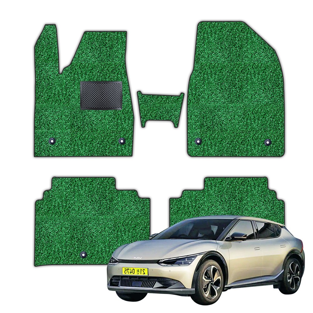 예스카 EV6 1열+2열 전연식 신형 구형 잔디매트 카매트 풀세트 GM, 그린 80,000원