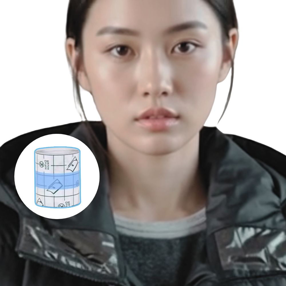 반샐리 투명 패딩 옷깃 오염방지 테이프 10,800원