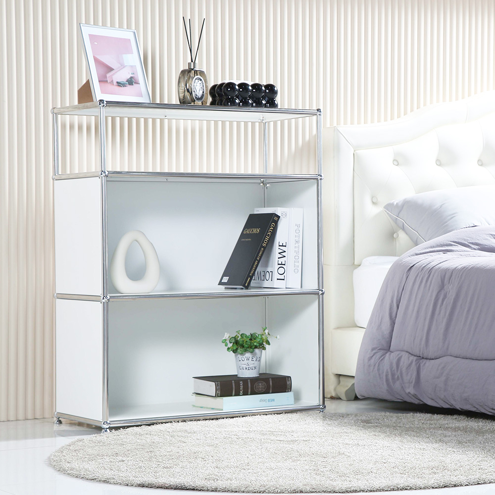 이가페 미드센츄리 모듈수납장 모노 1x3 투플로어 오픈장 방문설치 460,000원