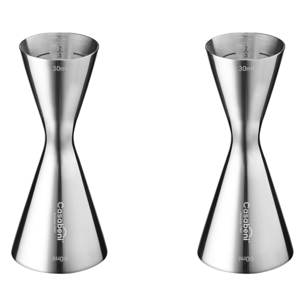 까사베니 홈텐딩 칵테일 올스텐 계량 지거 30ml / 60ml 28,600원