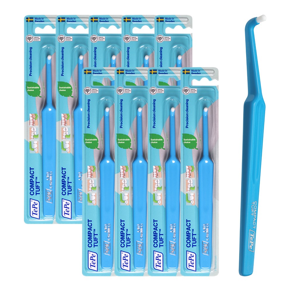 테페 어금니칫솔 랜덤 발송, 10개, 1개입 49,500원