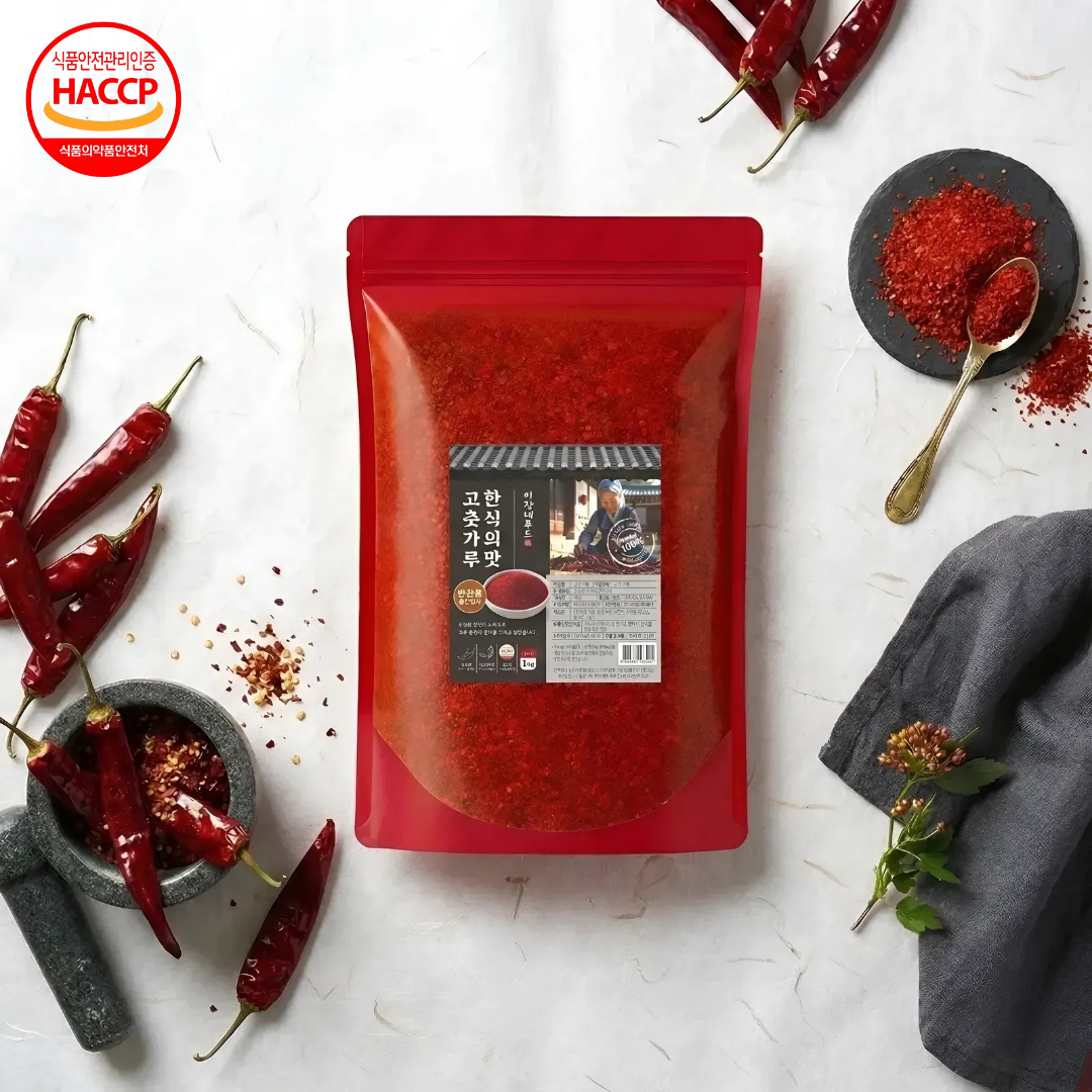 이장네 국내제조 한식의 맛 고춧가루_보통맛_소스용_고운입자 12,200원