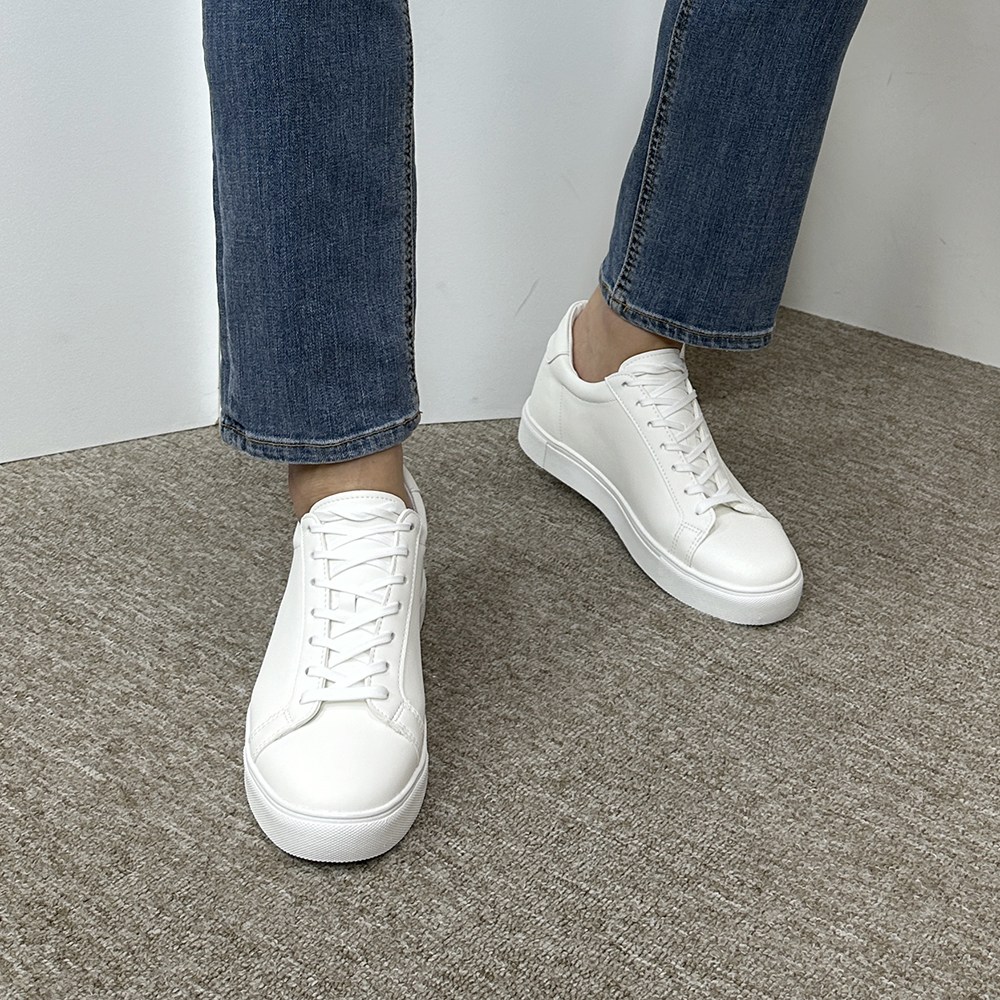 당일출고 티안나는 7cm 키높이 화이트 스니커즈 발편한 흰색 운동화 38,200원