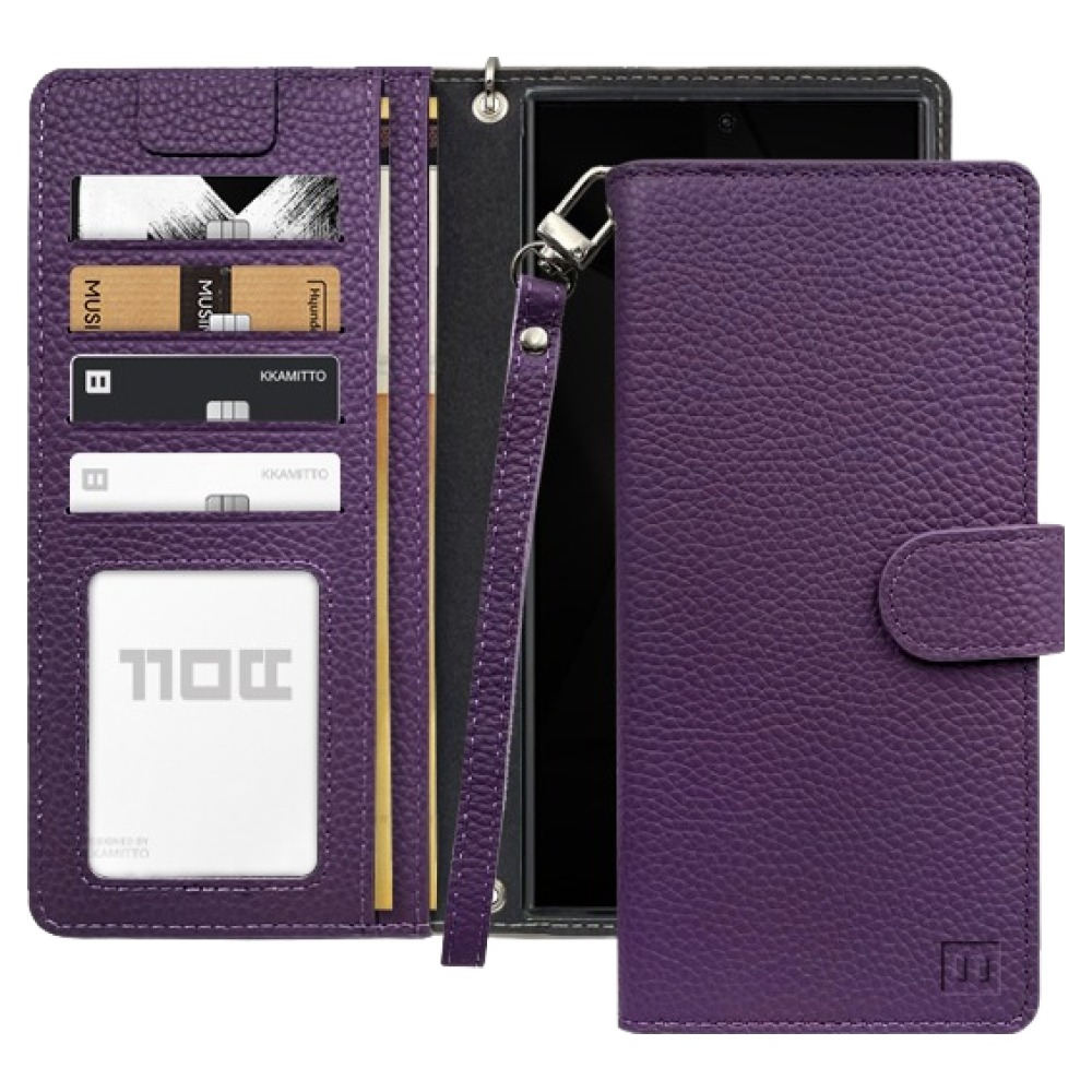 까미또 에포크 로그 소가죽 다이어리 휴대폰 케이스 26,900원