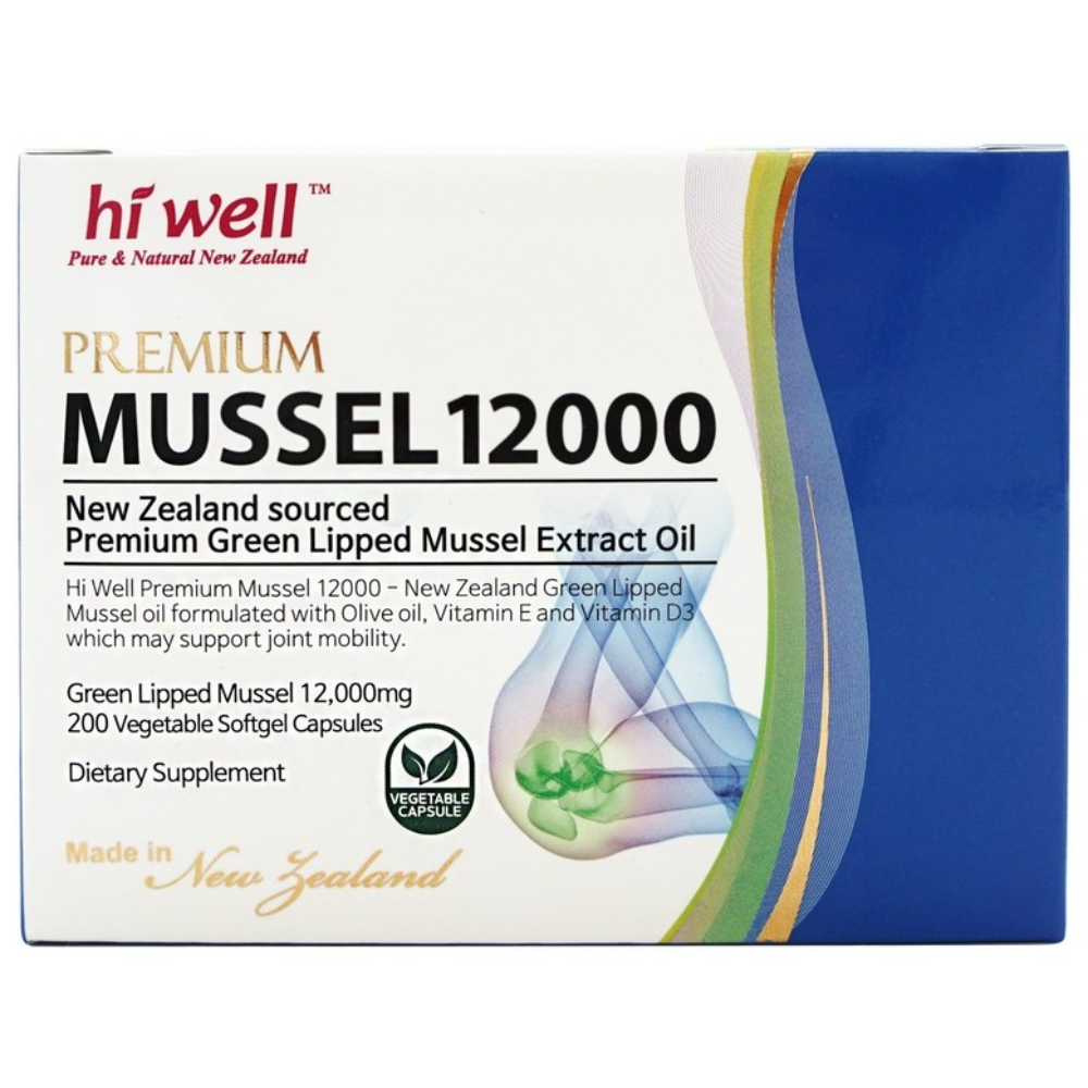하이웰 뉴질랜드 프리미엄 초록홍합 오일 12000 (200소프트젤), 200정, 1개 180,000원