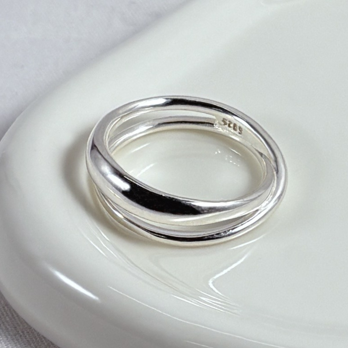 실버925 세렌디 볼드 실버반지 볼드순은반지 크로스 꼬임반지 49,900원