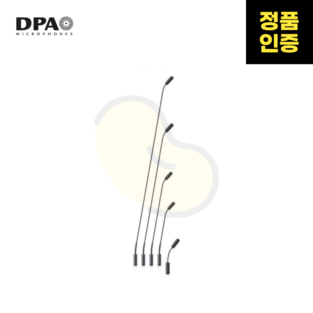 DPA(디피에이) 4098-DC-G-B01-070 블랙 70센티 XLR CORE 커스텀 수퍼카디오이드 구즈넥 마이크 1,427,000원