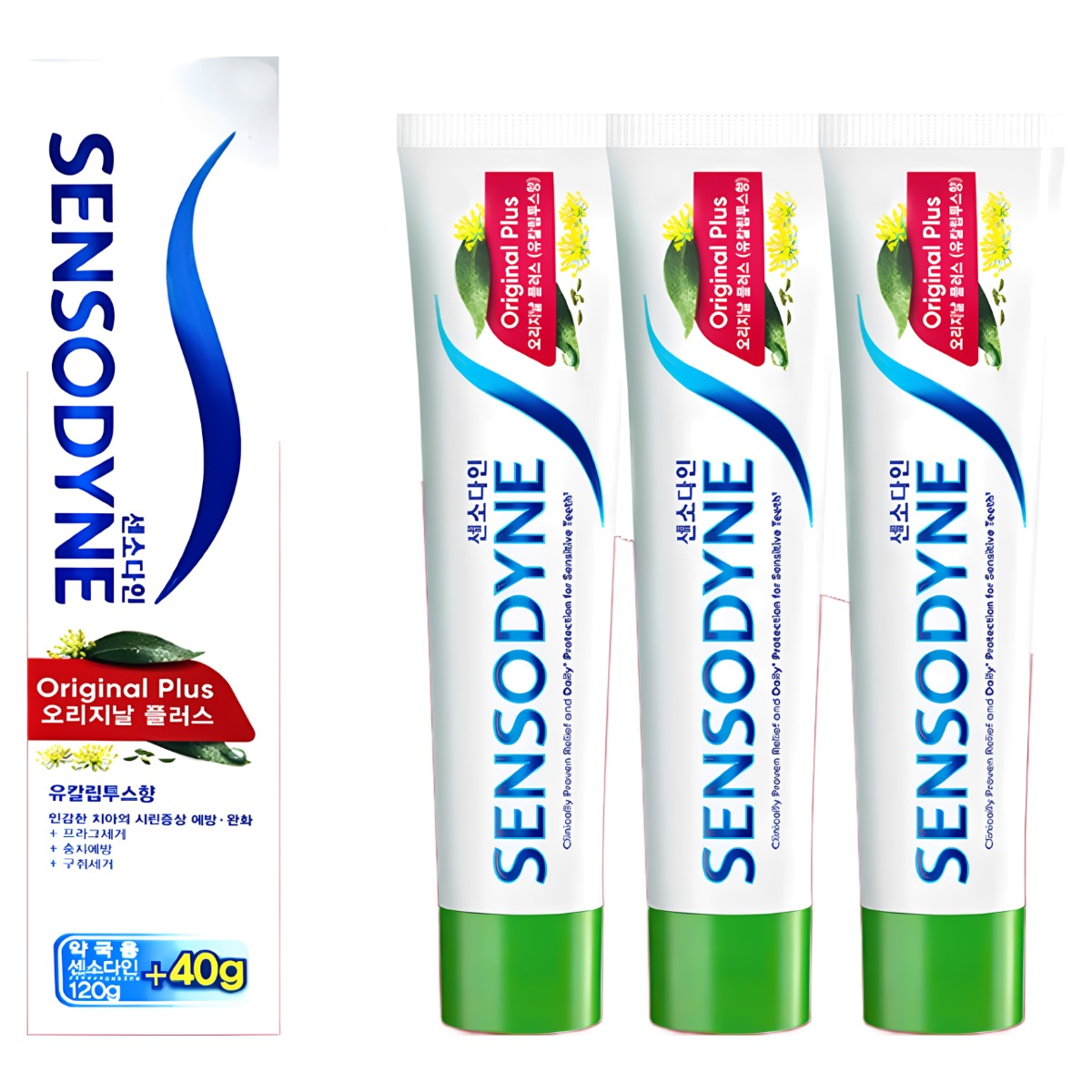 센소다인 오리지날 치약 120g+40g X 3개 19,900원