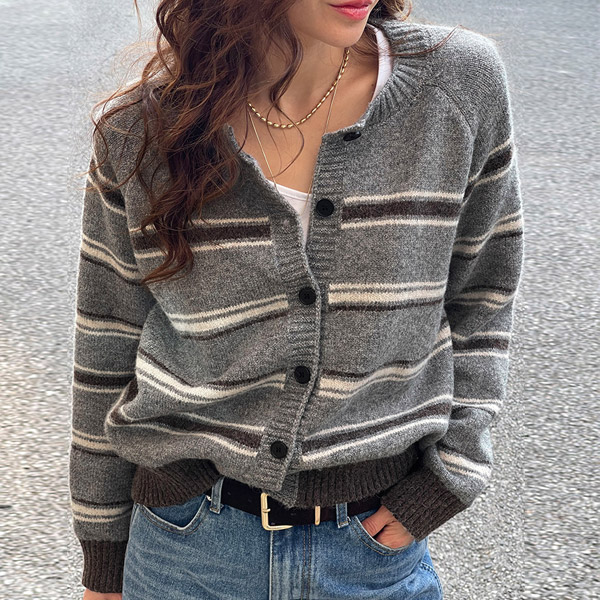 [난닝구]비레몬 단가라가디건 23,800원