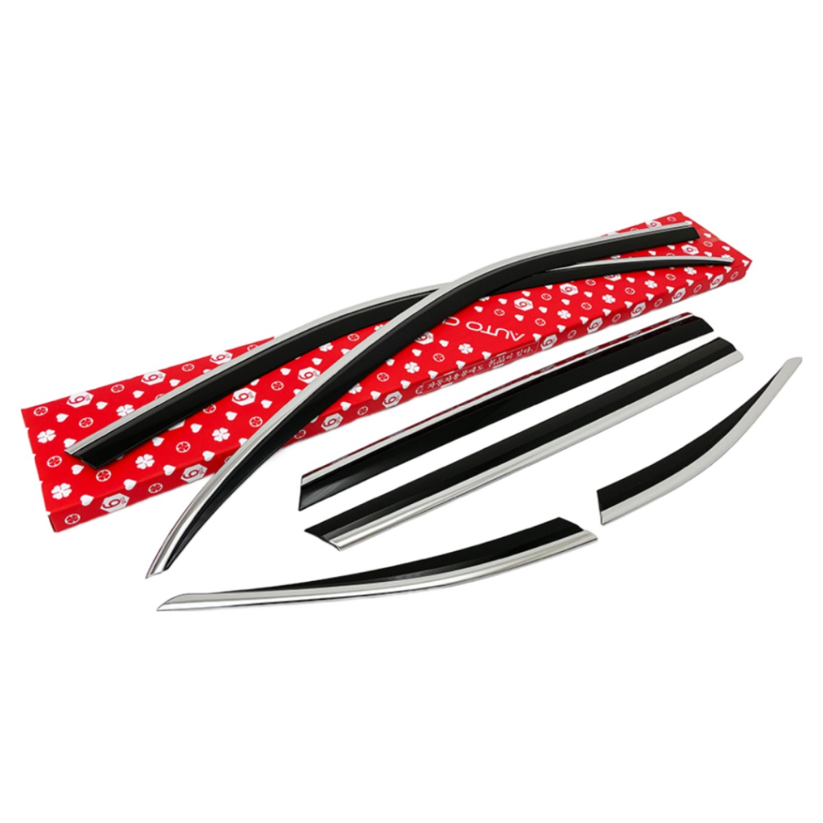 뭉구카 AC 쏘렌토 MQ4 블랙 다이아몬드 도어바이져 자동차 빗물받이 차량 햇빛가리개 스모그바이저 썬바이저 E460 6pcs 2020년~현재, 크롬 블랙 투톤, 기아 쏘렌토 MQ4 98,800원