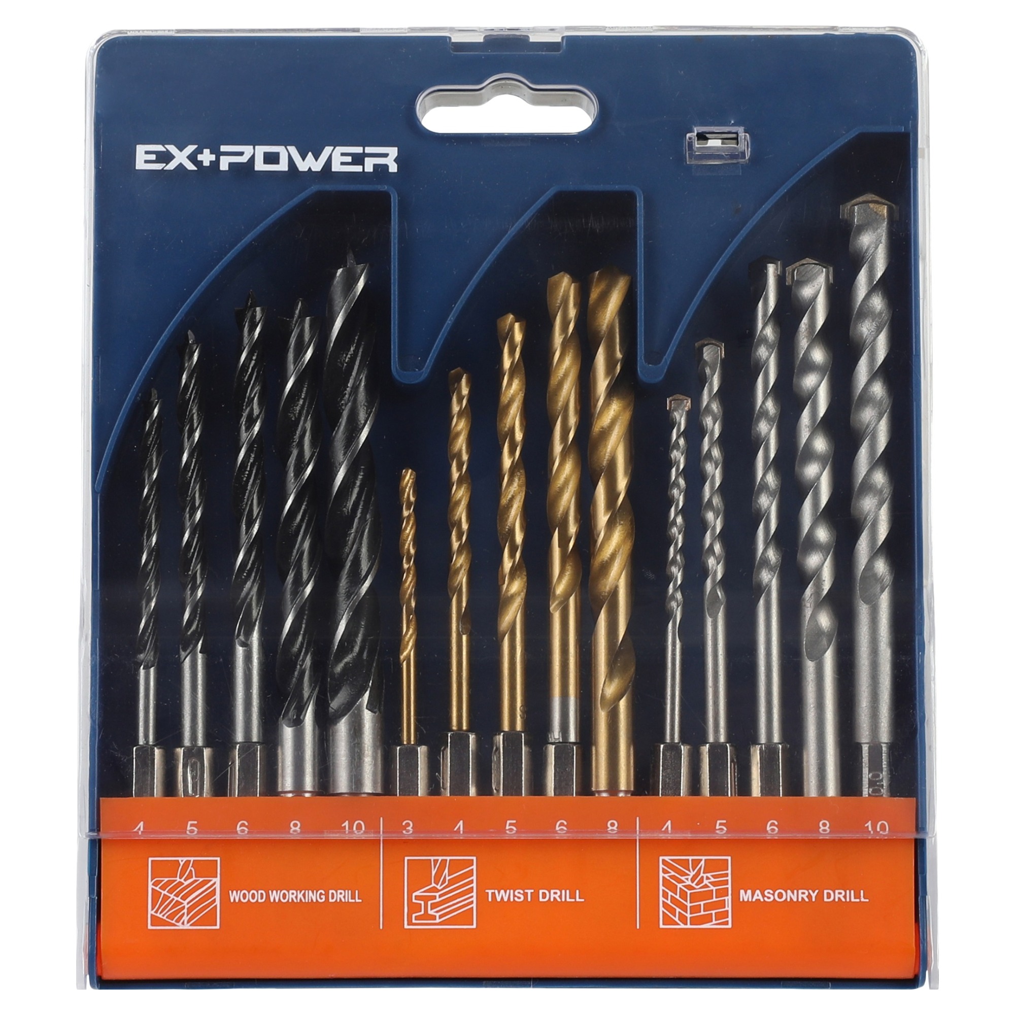 이엑스파워 육각 드릴 비트 15종 세트 EDH-15S 9,400원