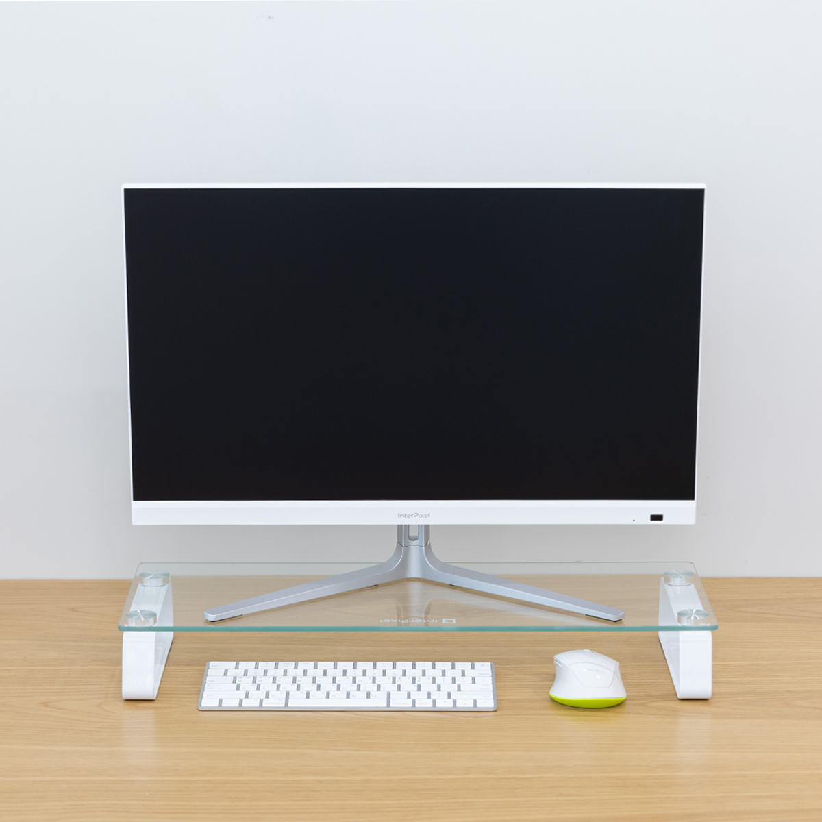 인터픽셀 강화유리 모니터 받침대 IMT-G01, 혼합색상, 1개 18,900원