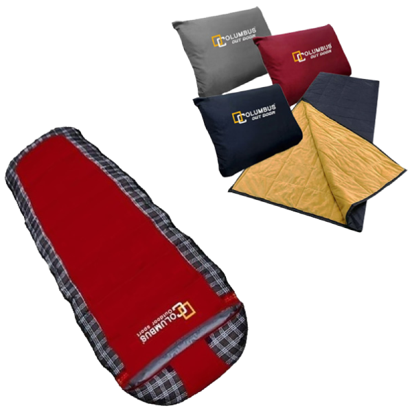 콜럼버스 맘모스 구스 오리털 솜 침낭+벨보아 침낭 2세트 69,800원