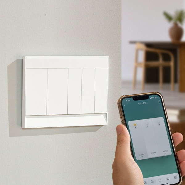 헤이홈 무선 스마트 피카 스위치 커버 교체 IOT 전등 전기 원격 제어 54,900원