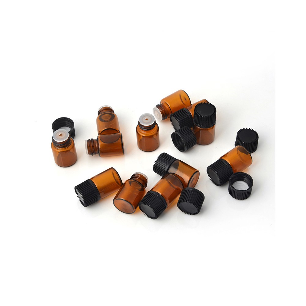 모든스토아 미니 갈색 드롭 오일 향수 공병, 100개, 2ml 16,000원