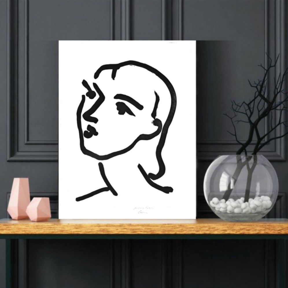 유화 작품 수작업 앙리마티스 나디아 - 캔버스 액자 명화 인테리어 핸드메이드 생일 선물 그림 대형 거실 200,000원