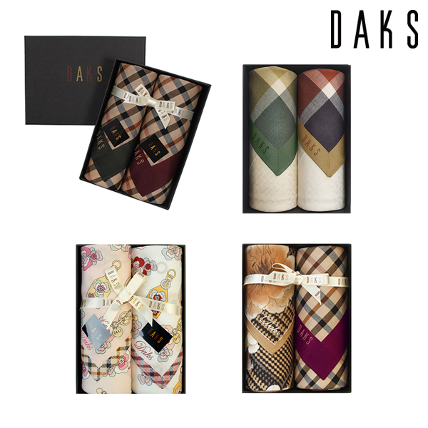 닥스 남녀 손수건 2매세트 26종 택 1 31,000원